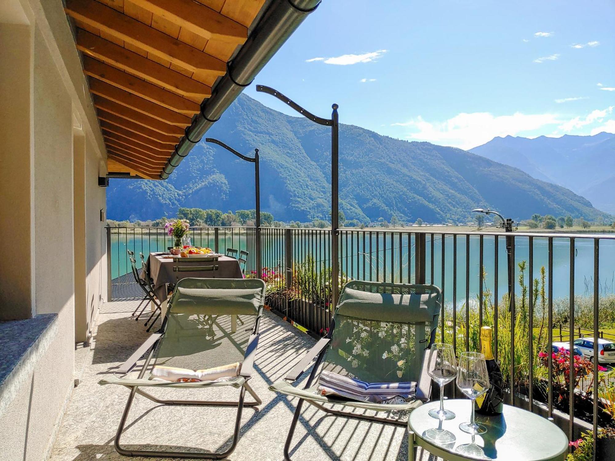 Dascio Silence Ferienwohnung Mit Panorama Balkon Экстерьер фото