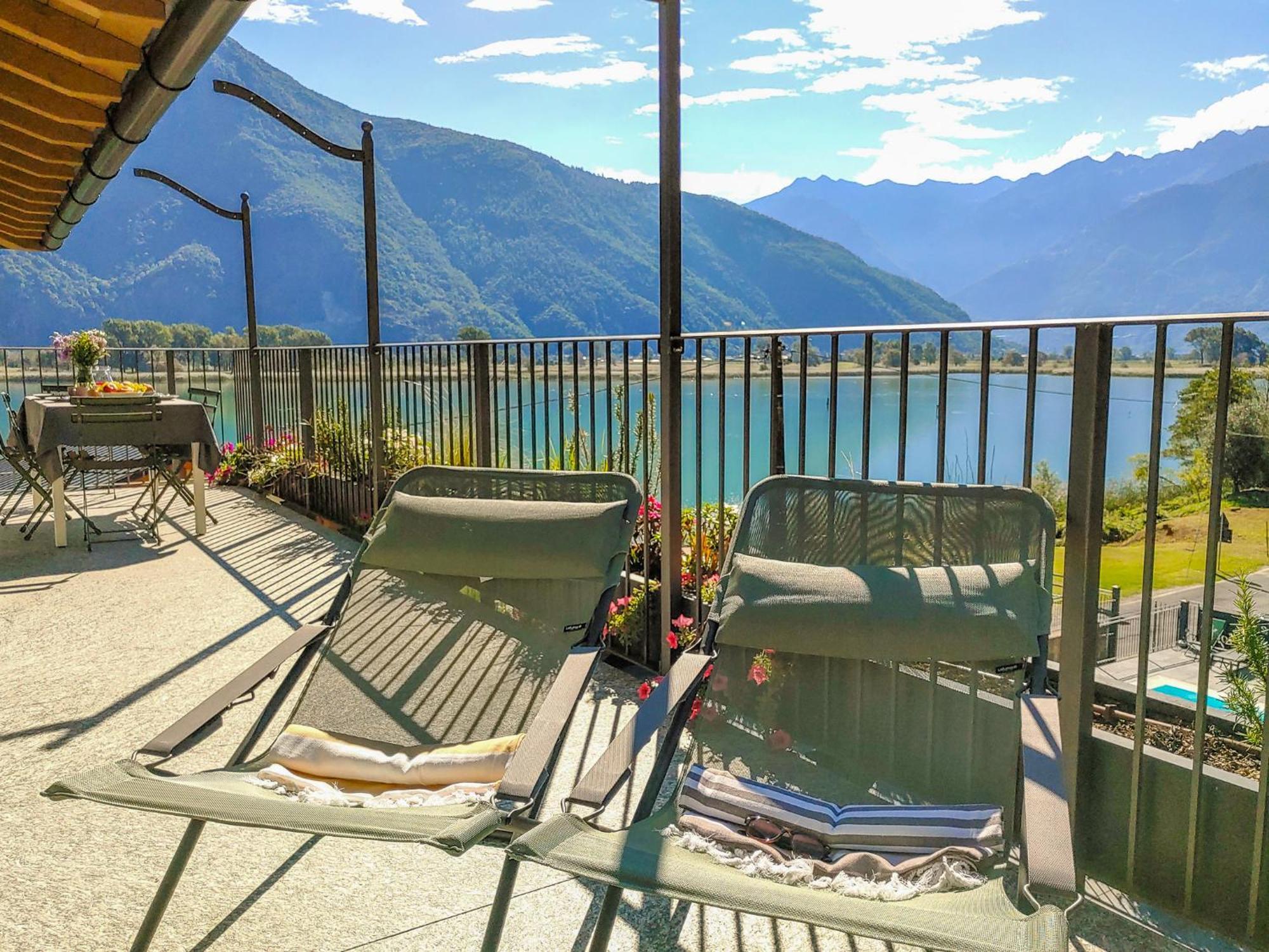 Dascio Silence Ferienwohnung Mit Panorama Balkon Экстерьер фото