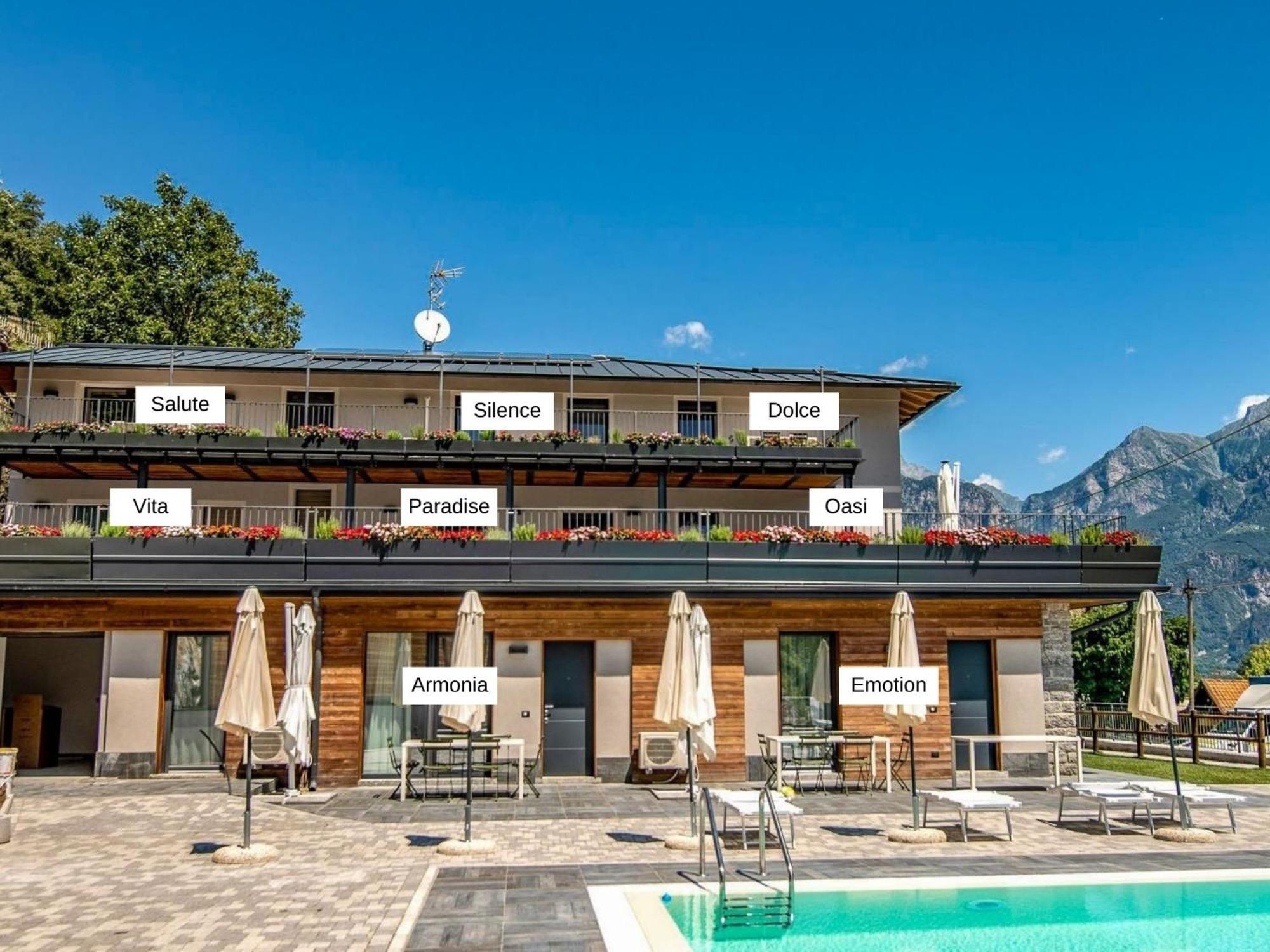 Dascio Silence Ferienwohnung Mit Panorama Balkon Экстерьер фото